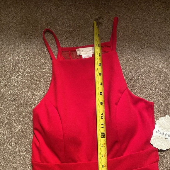 Altare”d, State size small, red halter dress - Picture 16 of 17